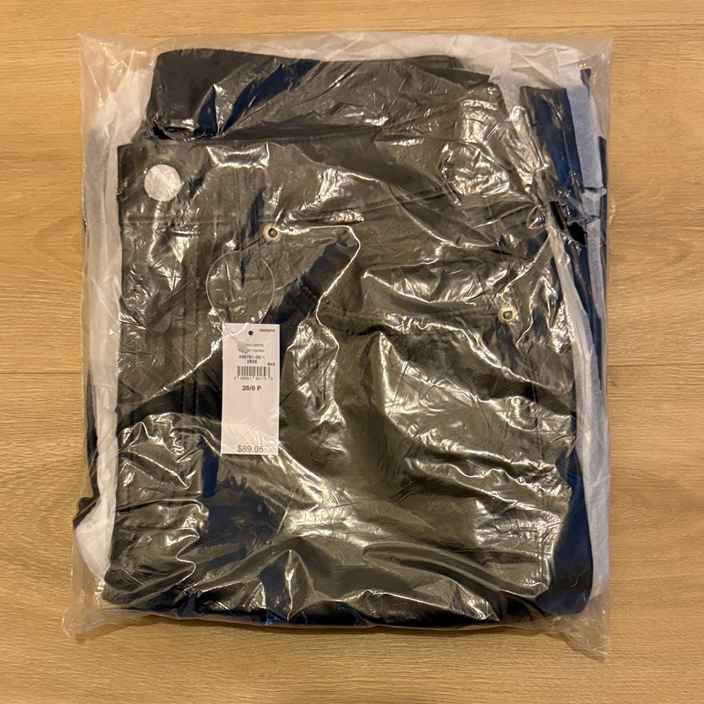 Gap flare leather pants